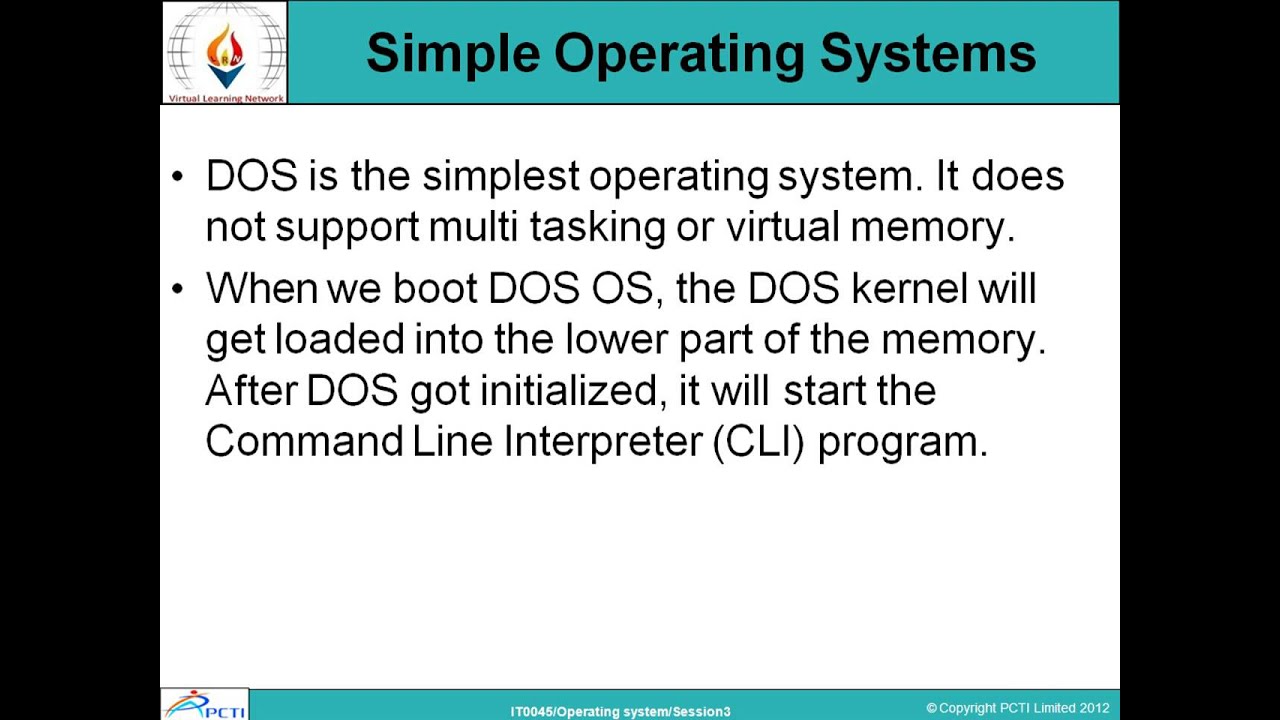 Operating System-Session-3(Part 1) - YouTube