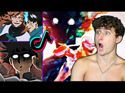 TikTok Anime Badass Moments #22 *REACTION*