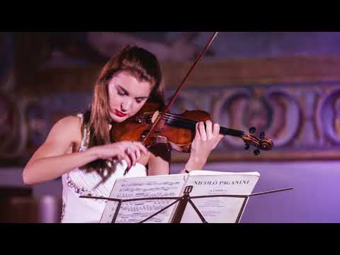 Ksenia Milas plays Paganini Caprice No. 14 LIVE