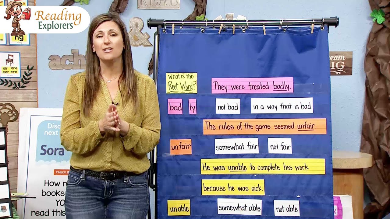 3-351: Identify Roots Words & Suffixes - YouTube