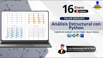 Taller de Análisis Estructural - Anastruct Python