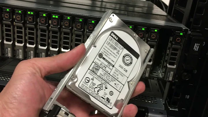 Replacing a predictive fail disk on the Dell PowerVault MD in the Server room