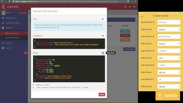 Conctr Device Simulator mobile app demo
