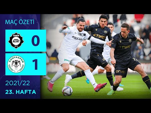 ÖZET: Altay 0-1 Konyaspor | 23. Hafta - 2021/22