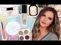 GET READY WITH ME Using NEW PRODUCTS! | Casey Holmes