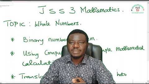 JSS3 BINARY NUMBER SYSTEM 001