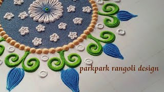Attractive Rangoli Design Easy And Simple Rangoli Design
