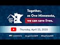 Governor Walz's 4/23/20 COVID-19 Briefing - YouTube