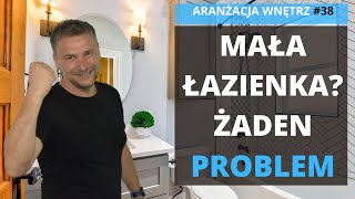 ARANŻACJA MAŁEJ ŁAZIENKI. MAŁA ŁAZIENKA W BLOKU. 10 PORAD i POMYSŁÓW