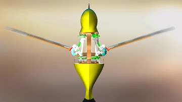 Hummingbird Spatial Six-bar