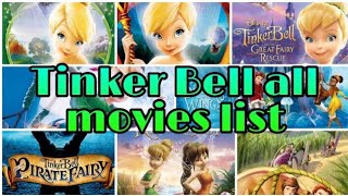 Tinker Bell all movies list - YouTube