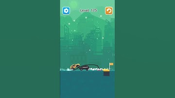 Draw bridge 🌉 Imposible mission 😱 Level 175 complete ✅ #shorts