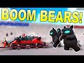 Escape and Evade Explosive Zombie Bears Challenge! - Trailmakers Multiplayer