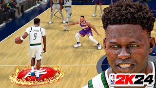 Anthony Edwards Is A DOG In NBA 2k24 Play Now Online