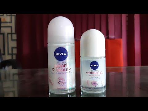 Nevia pearl & beauty deodrant rollon vs Nevia whitening smooth skin deodrant rollon review,