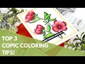 My TOP 3 TIPS for Copic Coloring | Gina K Designs