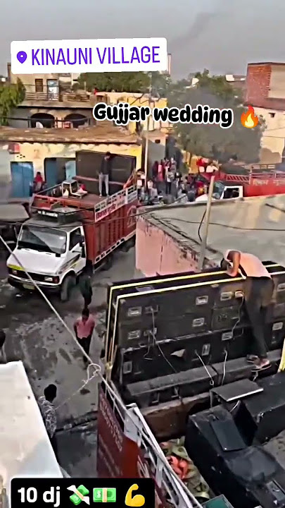 GUJJAR WEDDING 10 DJ NO 1 DJ VLOG #djvlogger #djvlog #dance #dj #viralvideo #viral #trending #vlog