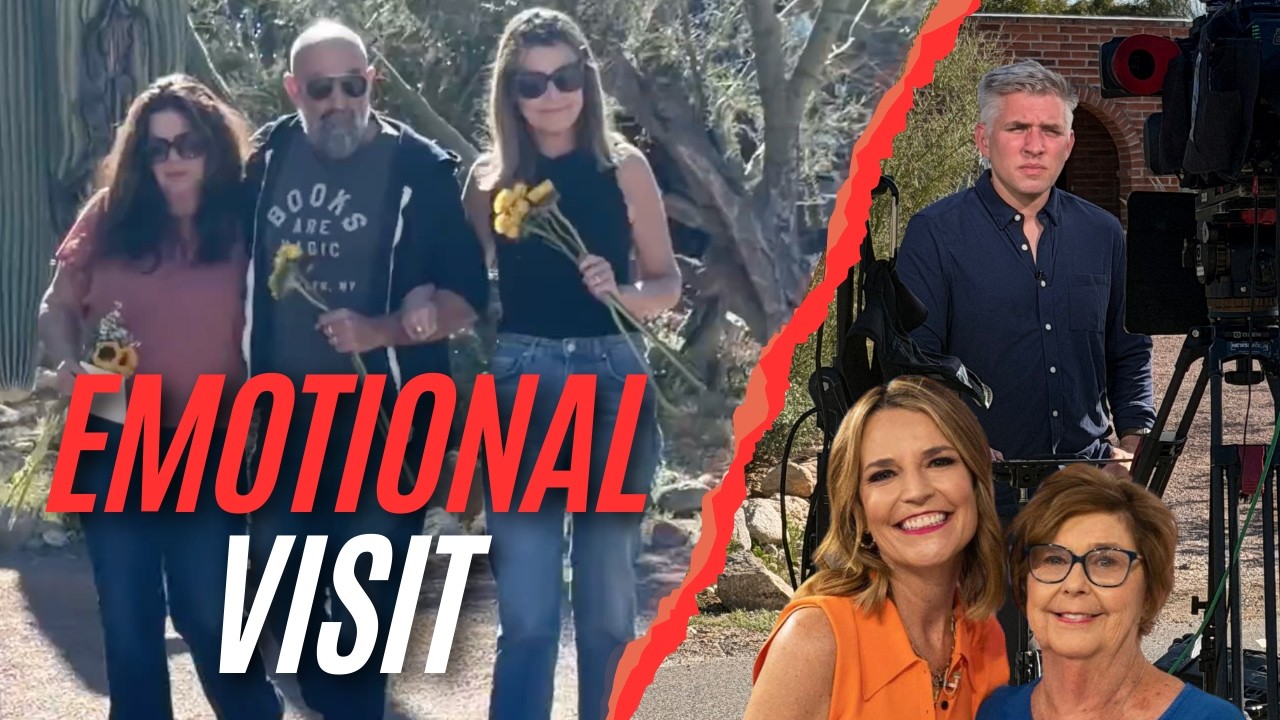 Savannah, Annie, and Tommaso visit Nancy Guthrie memorial — detained man speaks out, describes raid