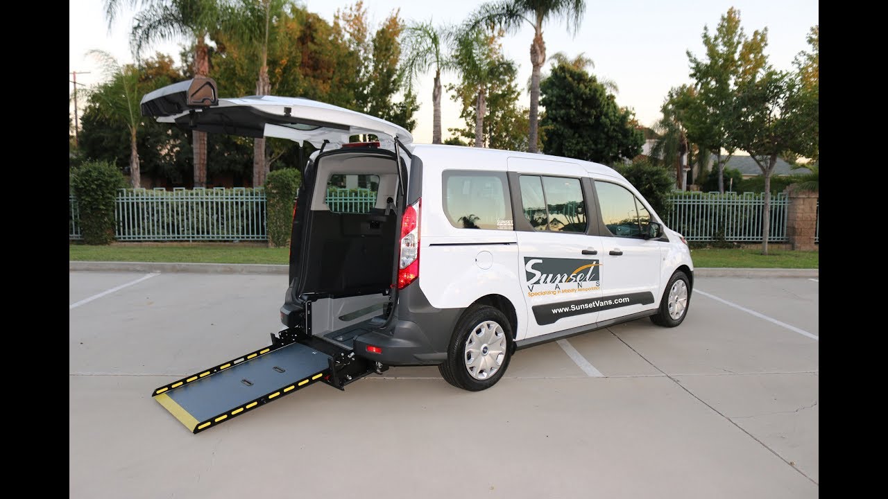 2018 ford transit wheelchair van