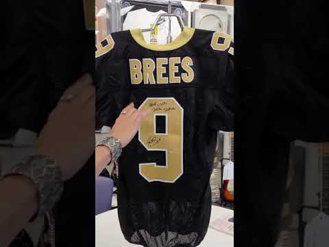 drew brees game jersey