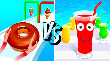 Bakery Stack vs  Juice Run 🍓🥤🥤 Walkthrough Max Gameplay HB7190