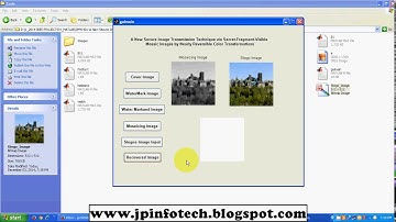 A New Secure Image Transmission Technique via Secret-Fragment-Visible Mosaic Images | MATLAB