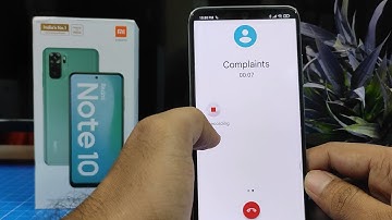 How to Enable Automatic Call Recording in Redmi Note 10, Redmi Note 10 Pro, Redmi Note 10 pro Max