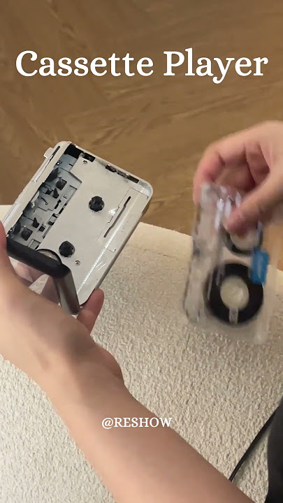 Rediscover the Joy of Music with Reshow Walkman #cassetteplayer #cassette #enjoying #tape