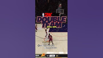 HOW TO DOUBLE TEAM #nba2k #shorts