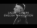 Lazza - CENERE (English Translation   Lyrics)  @officialazza