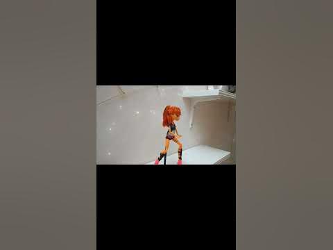 Тора, кукла монстер хай, анимация, стоп моушен - YouTube