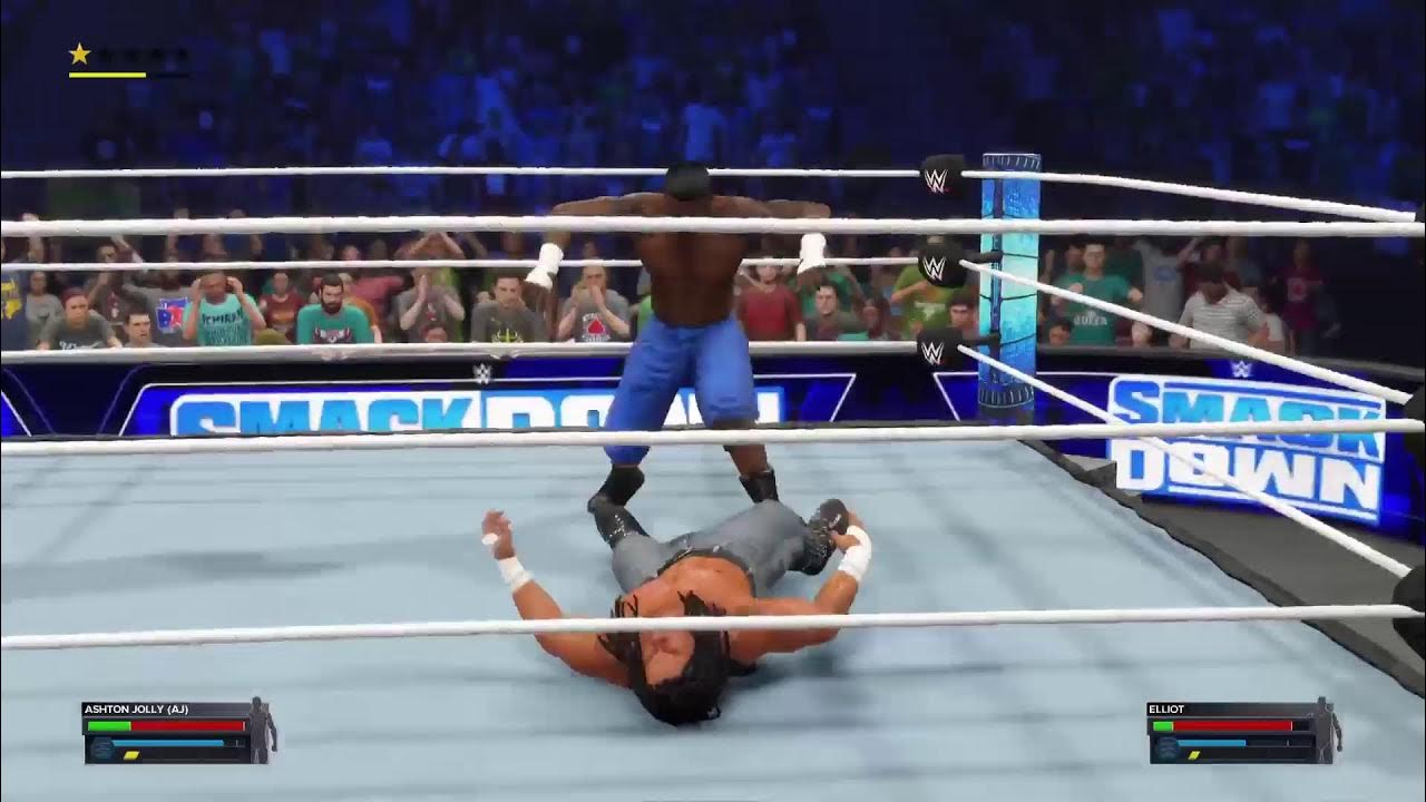 WWE2K23 ASHTON JOLLY VS. ELLIOT YouTube