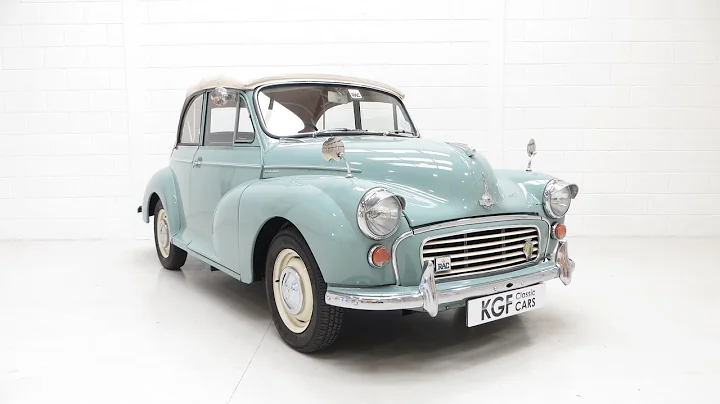 A Morris Minor 1000 De Luxe Charles Ware Convertib...