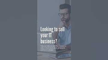 Finding The Right Buyer For Your IT Business #cybersecurity #itconsulting #itservices #msp #mssp