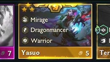 3 STAR YASUO!! - LOL TFT Set 7.5 Revival (Dragonlands: Uncharted Realms)