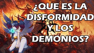 ¿Que son los demonios y la disformidad? Demonología básica de warhammer 40k