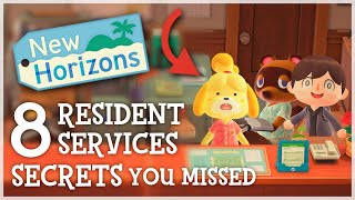 Animal Crossing New Horizons  8 Resident Services SECRETS You Missed!