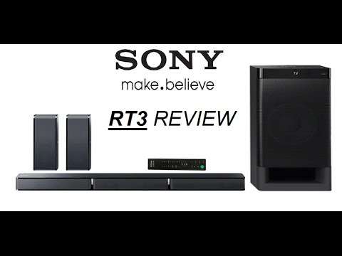 High Quality Sony RT3 sound bar review 