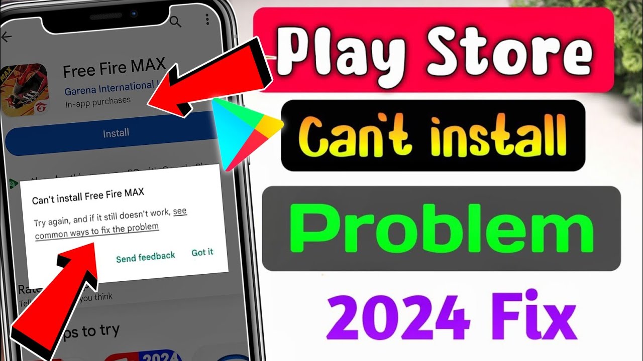 app not installed problem | can't install app play Store | how to fix ...