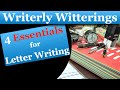 Four Essentials for Letter Writing