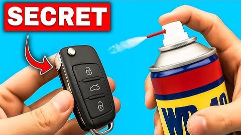 Wish I Knew These WD-40 Car Tricks Before! I Would