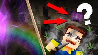 AHOJ SOUSEDE V MINECRAFTU! TAJEMSTVÍ SOUSEDOVY DÍRY!!!