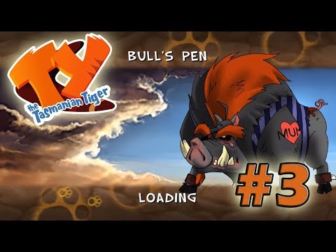 Видео: Прохождение Ty the Tasmanian Tiger (PS2, перевод) - #3 - Загон для скота