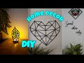 3 wall decor ideas diy  waste material craft idea  home decor diy  jharokha wall decor  wall art