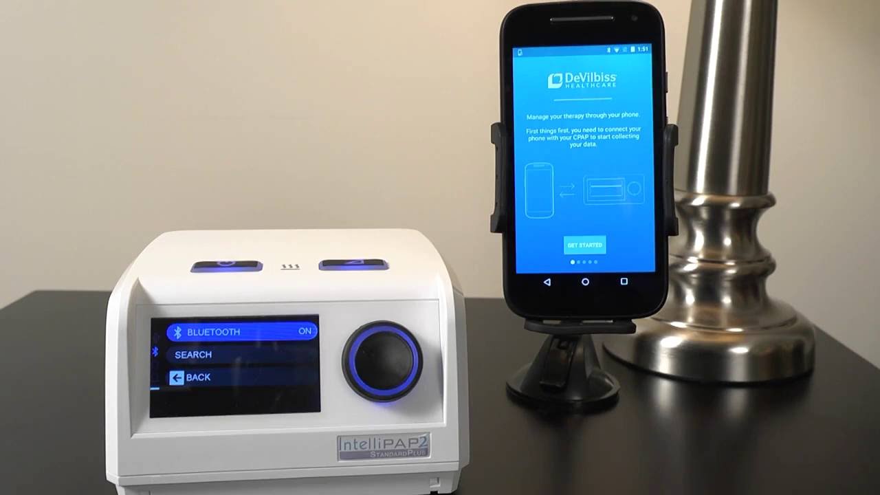 Pairing the IntelliPAP 2 CPAP Machine with Android Devices