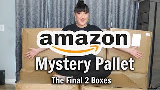 AMAZON Mystery Pallet | Final 2 Boxes | Worth The Total I Paid...I Believe So