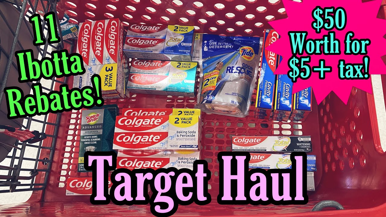 Target Haul - 11 Ibotta Rebates! 9/19-25/21
