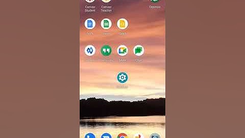 Canvas: Logging in on an Android phone May 2021