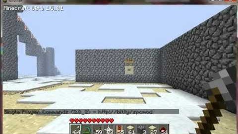 Minecraft - My Automatic Minecart Station (Beta 1.5_01)