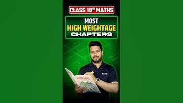 35-40 Marks Confirmed from these Chapters | Class 10 Maths Board 2026 #class10 #boardexam #esaral